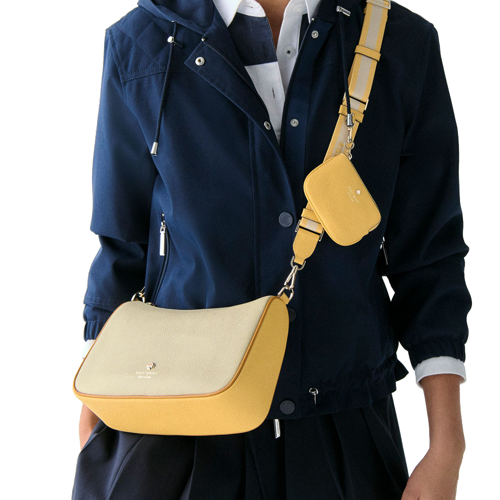 Kate Spade Emma Medium Shoulder Bag Buttermilk Glaze Multi # KK945