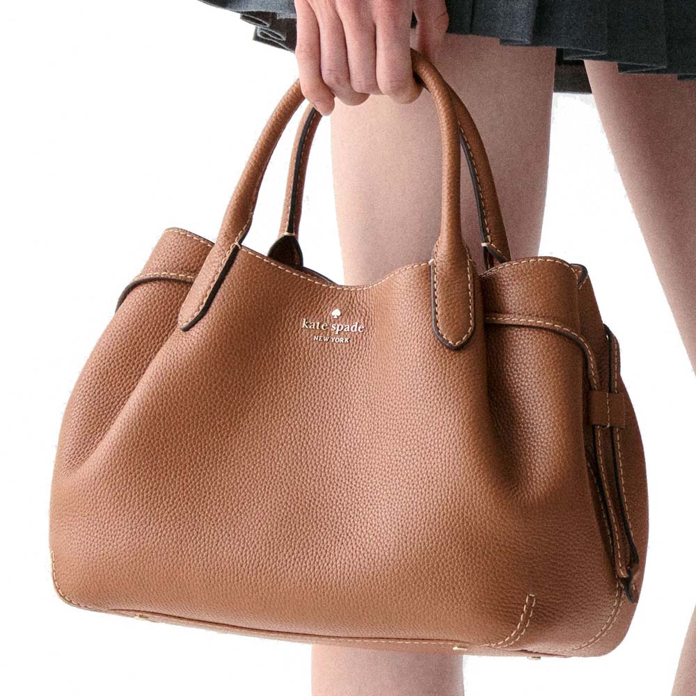 Kate Spade Dumpling Large Shoulder Bag Warm Gingerbread # KM155