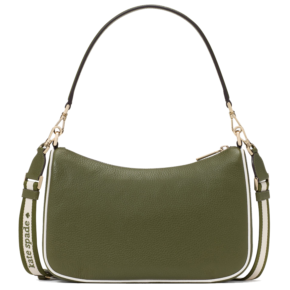 Kate Spade Emma Medium Shoulder Bag Enchanted Green Multi # KK945