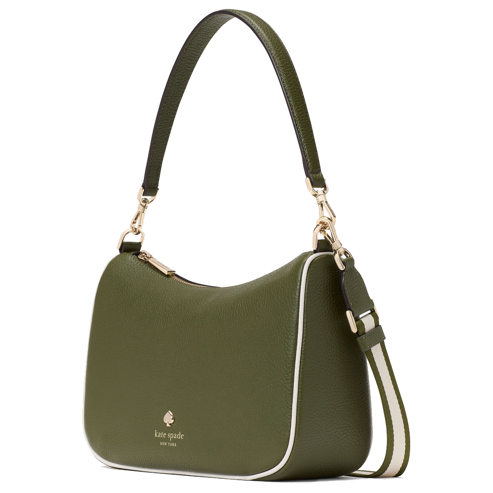 Kate Spade Emma Medium Shoulder Bag Enchanted Green Multi # KK945
