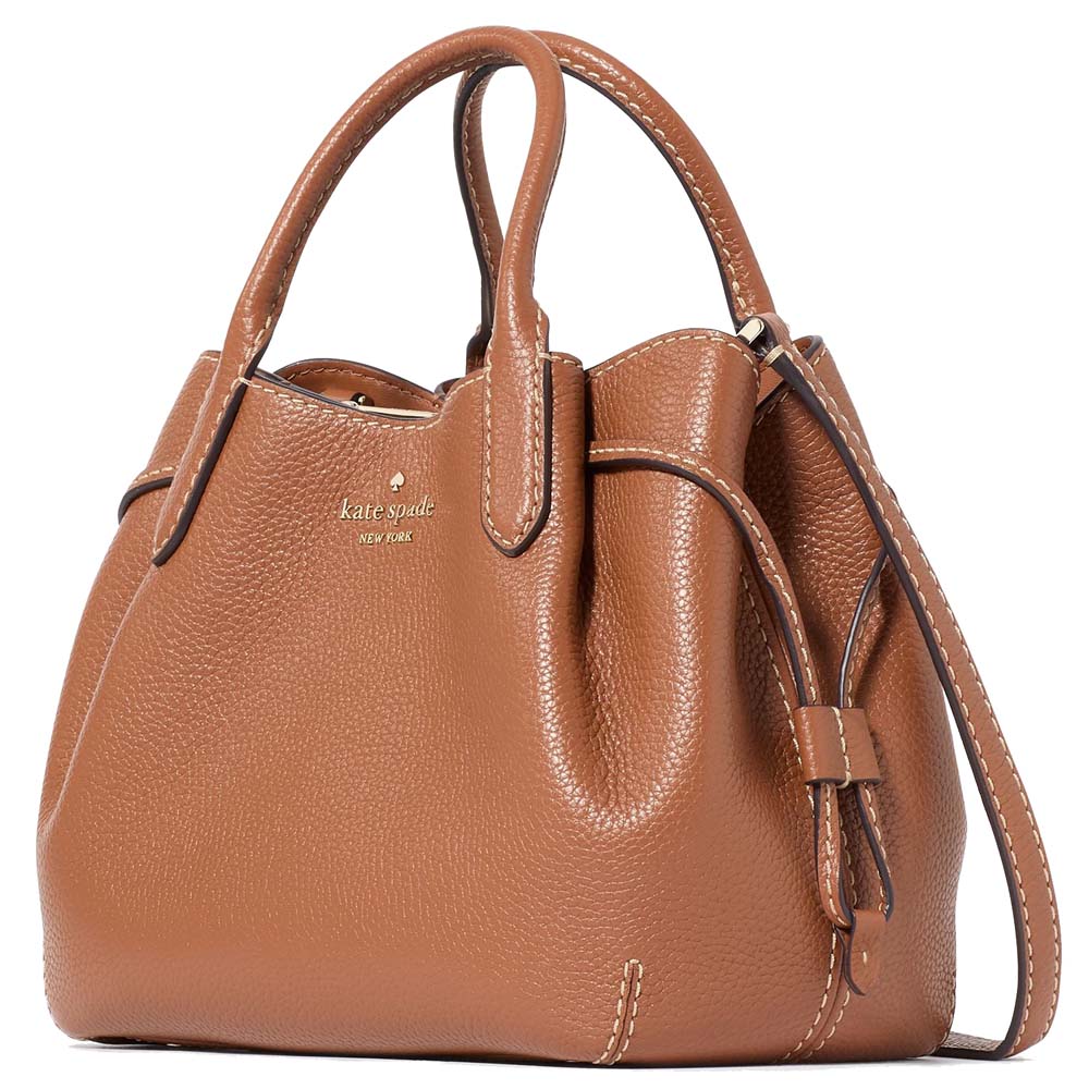 Kate Spade Dumpling Small Satchel Warm Gingerbread # KM140