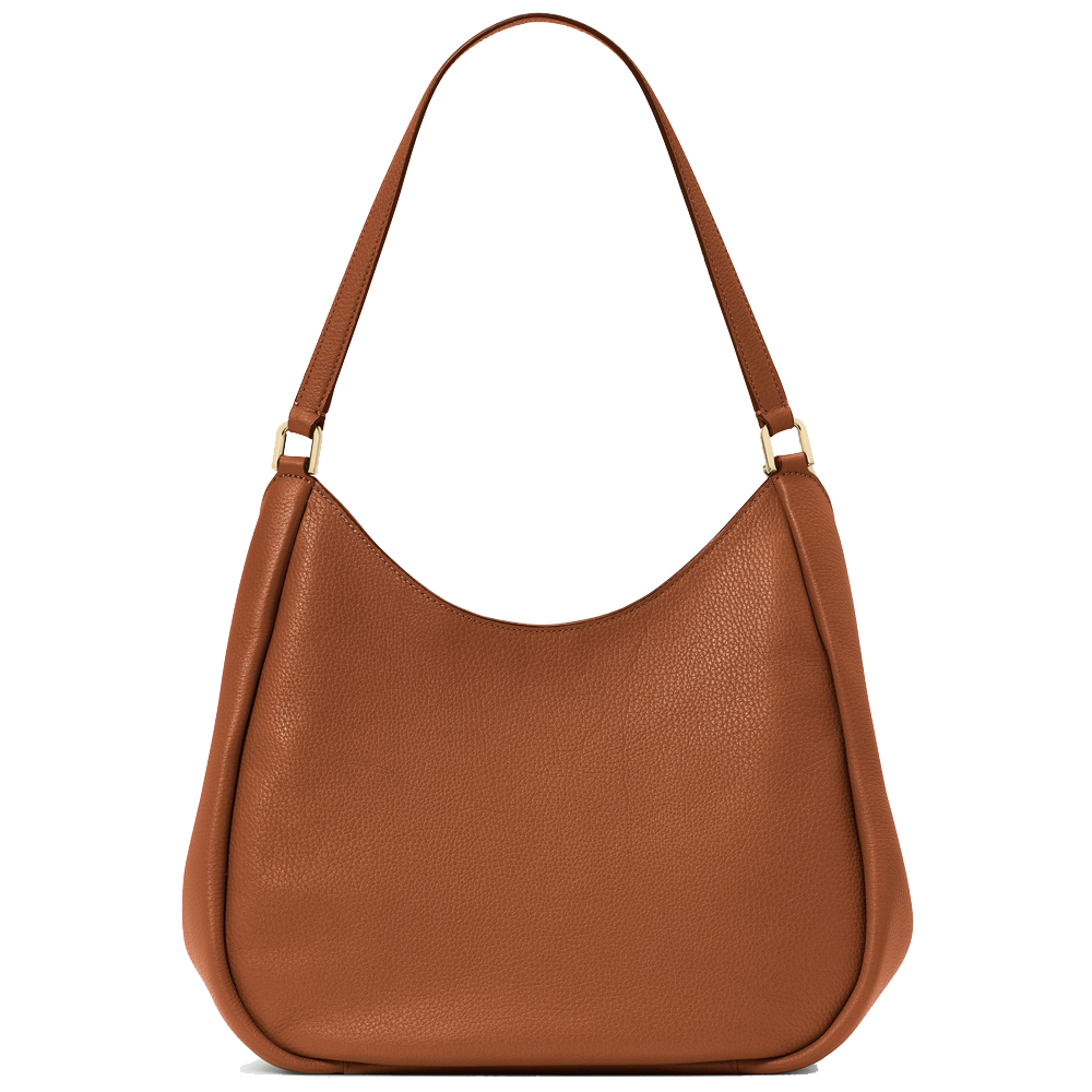 Kate Spade Kayla Large Triple Compartment Shoulder Bag Warm Gingerbread # KL804