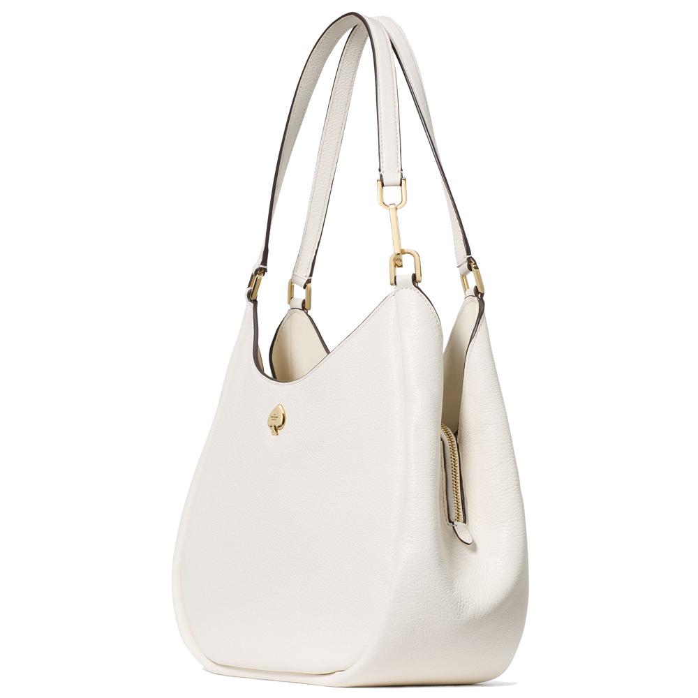 Kate Spade Kayla Large Triple Compartment Shoulder Bag Meringue # KL804