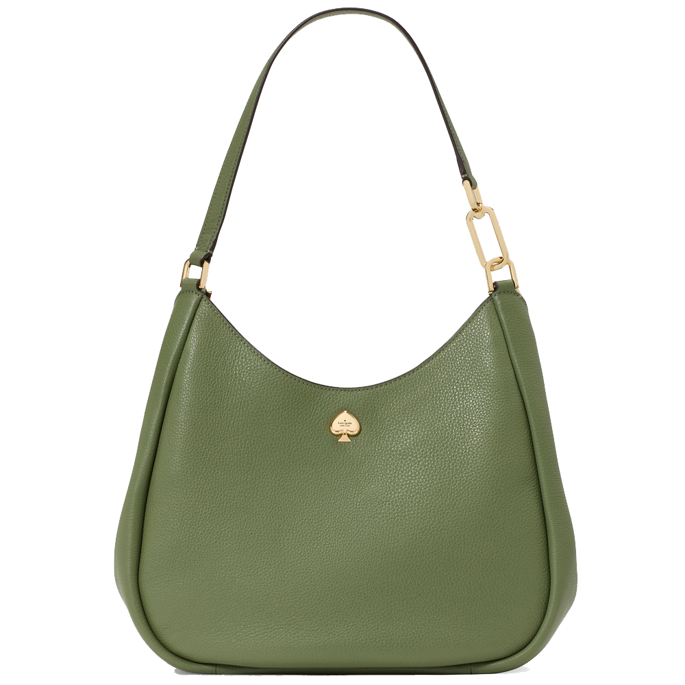 Kate Spade Kayla Large Triple Compartment Shoulder Bag Cedar Stand # KL804