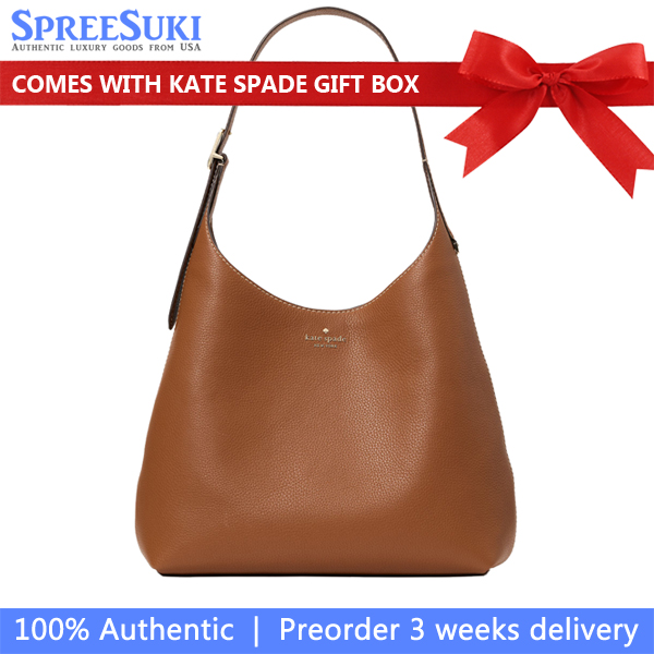 Kate Spade 454 Large Shoulder Bag Warm Gingerbread # KL853