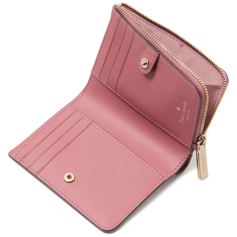 Kate Spade Lena Small L Zip Wallet Pomegranate # KL842