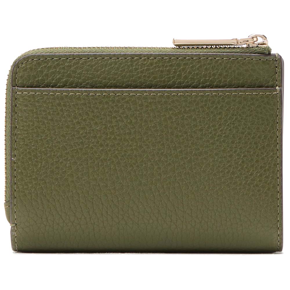 Kate Spade Lena Small L Zip Wallet Enchanted Green # KL842