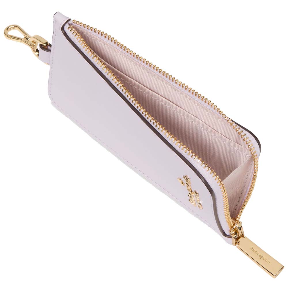 Kate Spade Madison Card Case Lanyard Pale Amethyst # KC573