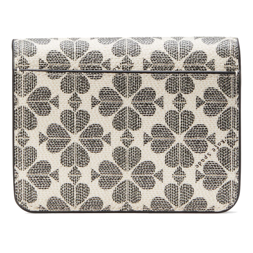Kate Spade Spade Flower Small Wallet Black # KG493D3