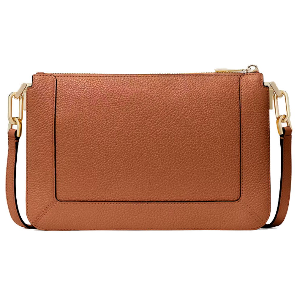 Kate Spade Lena Double Compartment Crossbody Warm Gingerbread # KH430D1