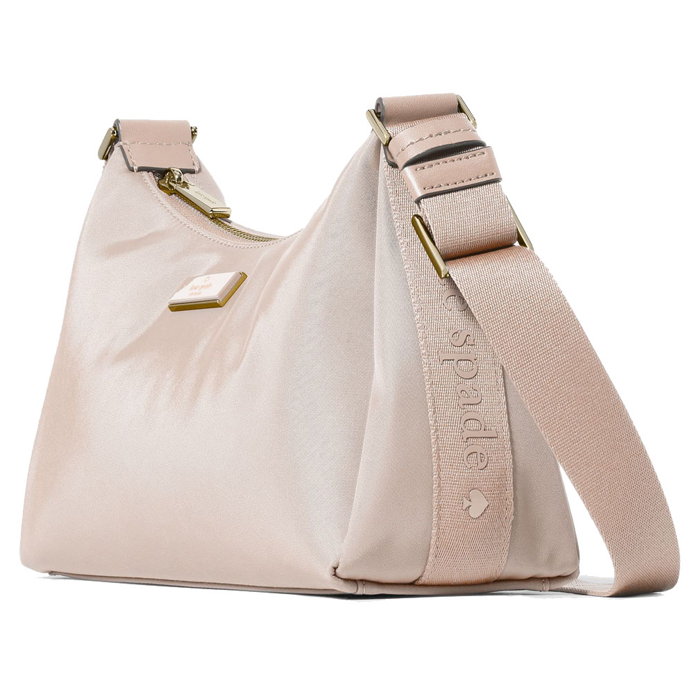Kate Spade Carter Nylon Small Shoulder Bag Cozy Grey # KL967