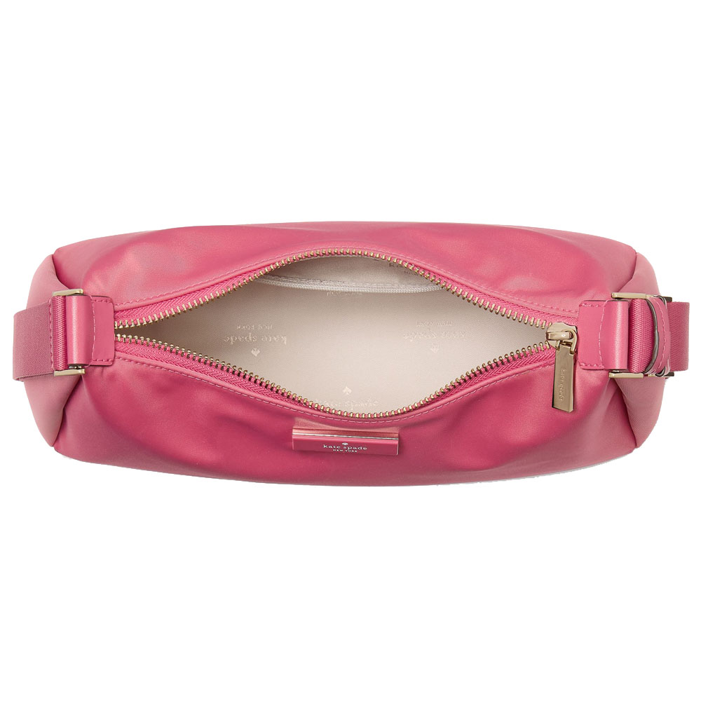 Kate Spade Carter Nylon Small Shoulder Bag Rose Oil # KL967