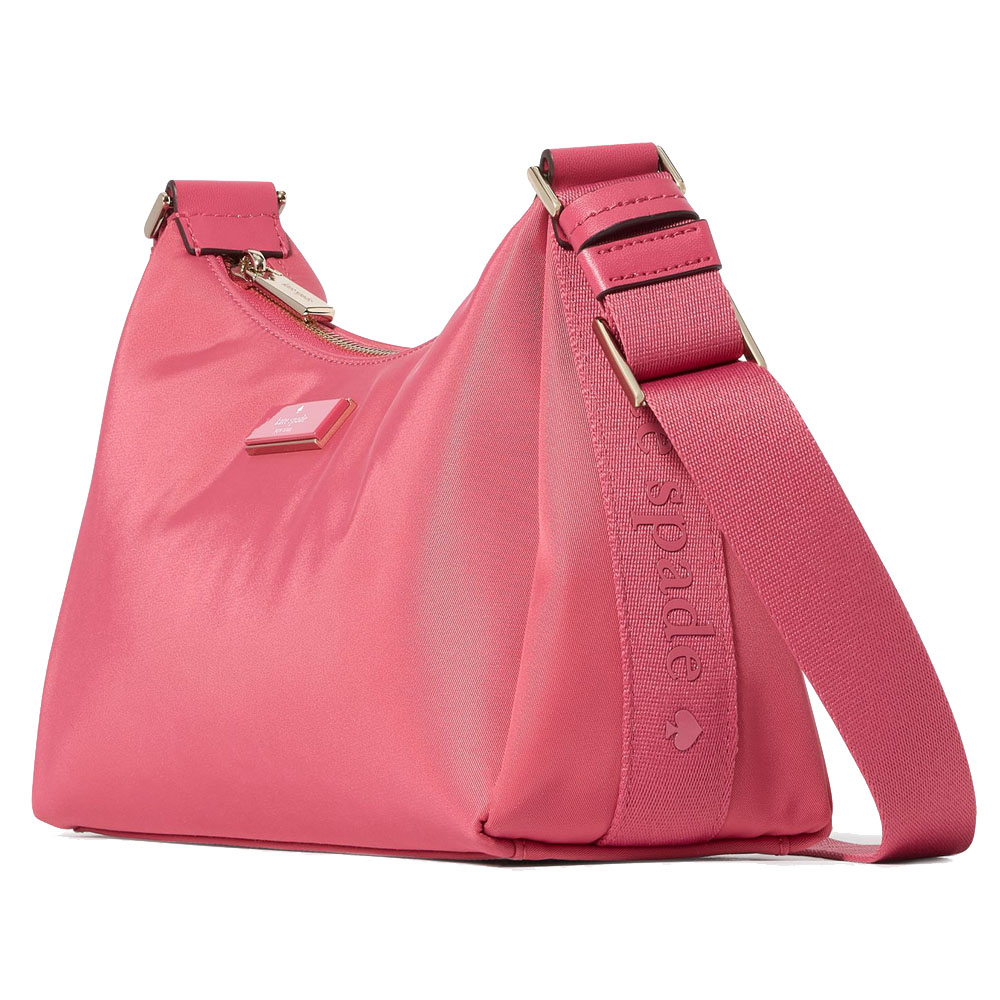Kate Spade Carter Nylon Small Shoulder Bag Rose Oil # KL967