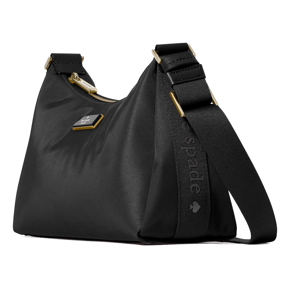 Kate Spade Carter Nylon Small Shoulder Bag Black # KL967