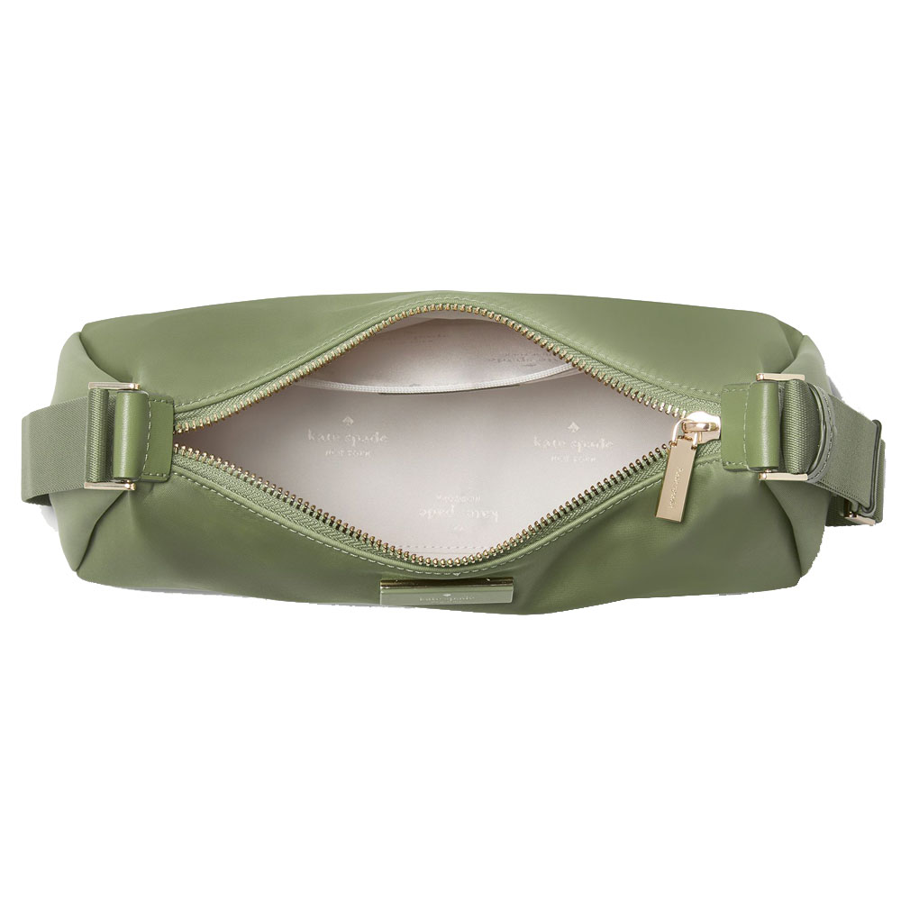 Kate Spade Carter Nylon Small Shoulder Bag Cedar Stand # KL967