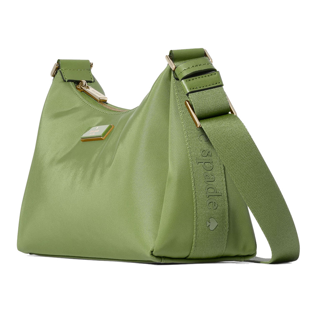 Kate Spade Carter Nylon Small Shoulder Bag Cedar Stand # KL967