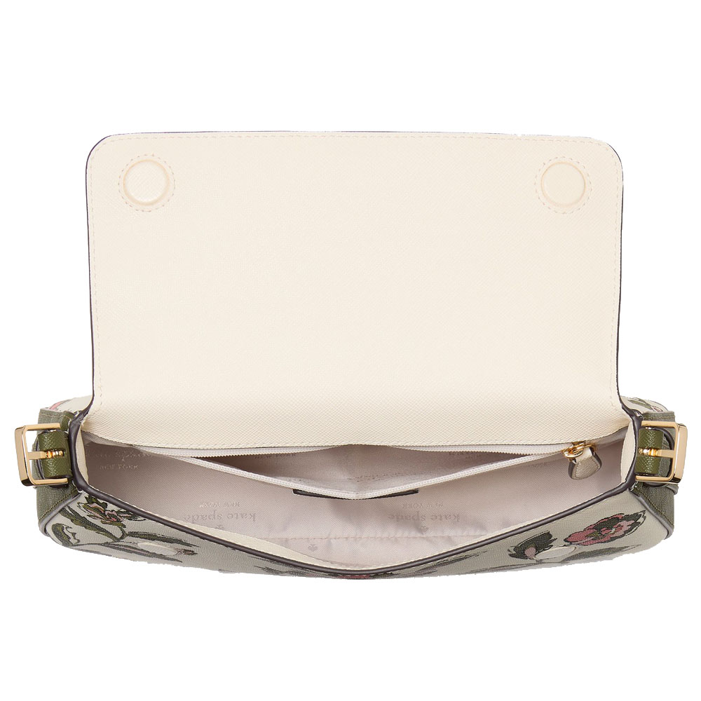 Kate Spade Madison Floral Small Shoulder Bag Meringue Multi # KL811