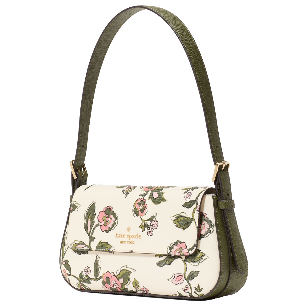 Kate Spade Madison Floral Small Shoulder Bag Meringue Multi # KL811