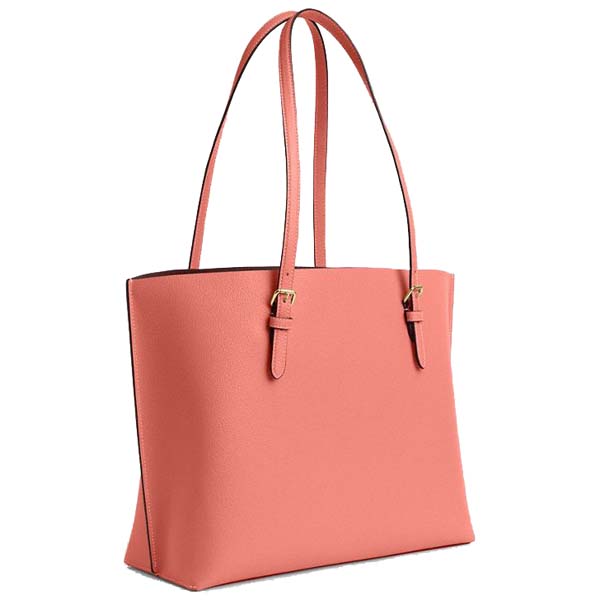 Coach Mollie Tote Bag Bright Coral # CV968