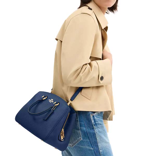 Coach Savannah Carryall Bag Deep Blue # CAL56