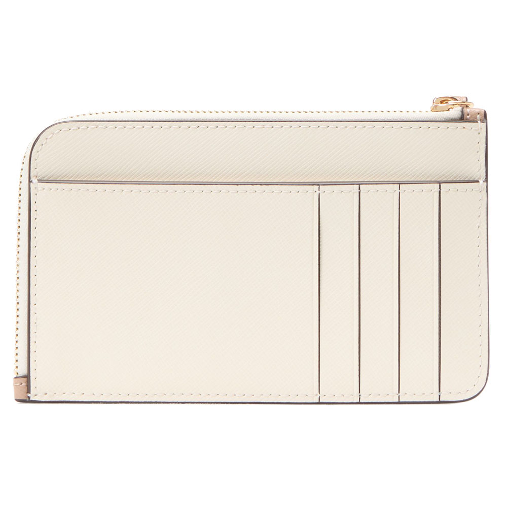 Kate Spade Lucy Small Card Holder Wristlet Toasted Hazelnut Multi # KM458