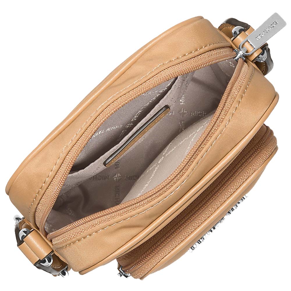 Michael Kors Khai Nylon Crossbody Bag Peanut # 35T5S5FC5C