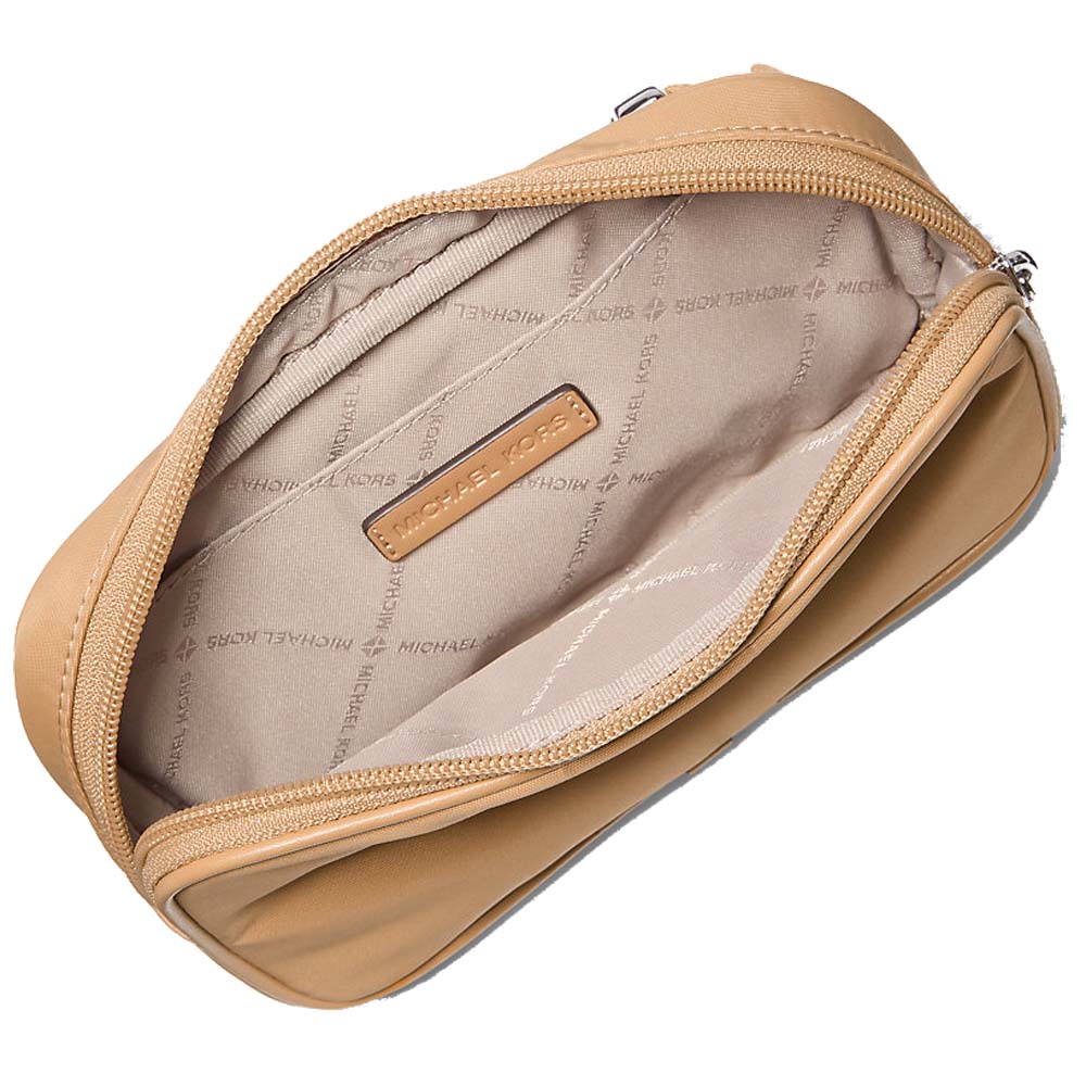 Michael Kors Khai Small Nylon Sling Pack Peanut # 35T5S5FT1C