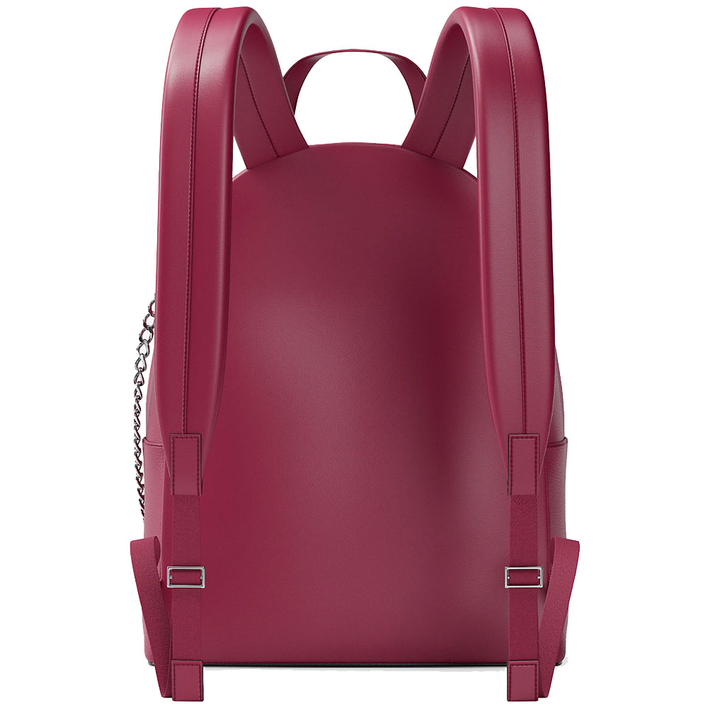 Michael Kors Slater Medium Backpack Dk Raspberry # 35F5S04B2V