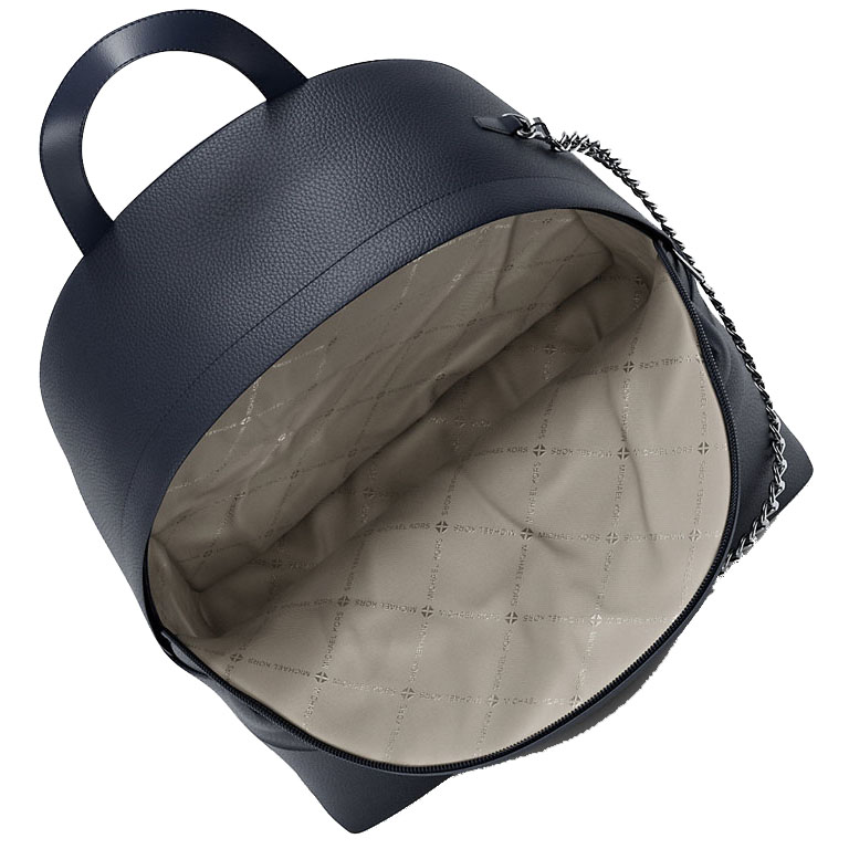 Michael Kors Slater Medium Backpack Navy # 35F5S04B2V