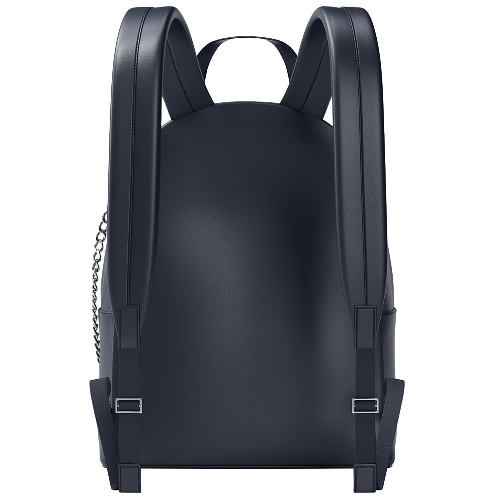 Michael Kors Slater Medium Backpack Navy # 35F5S04B2V
