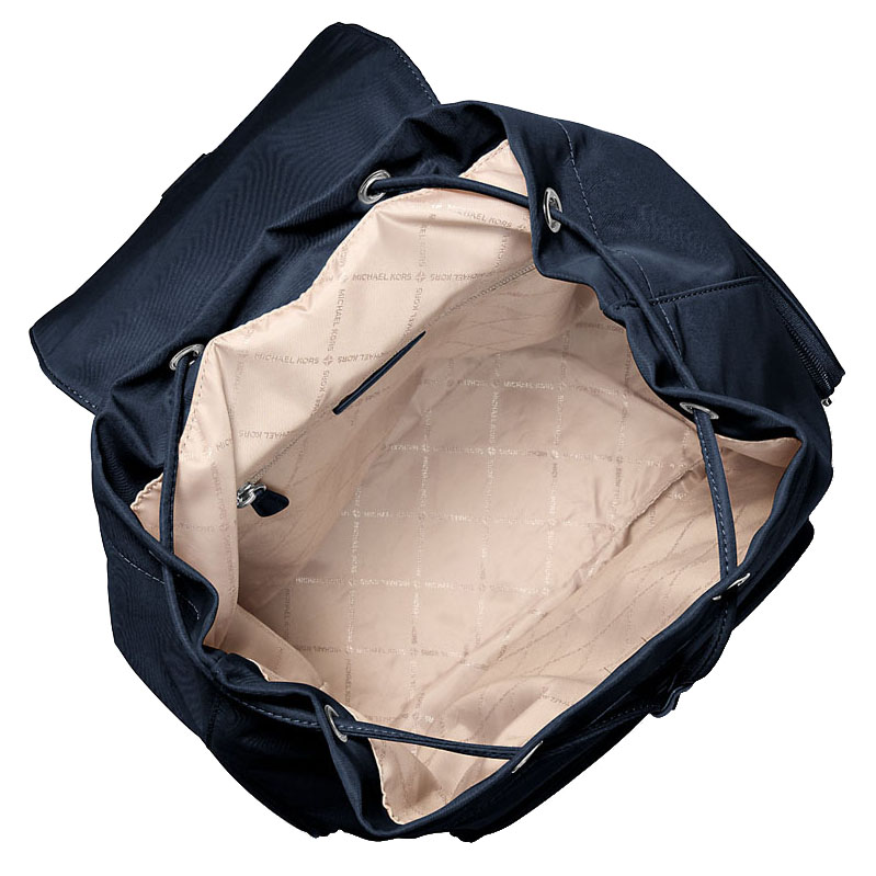 Michael Kors Khai Large Nylon Cargo Backpack Navy # 35T5S5FB7C