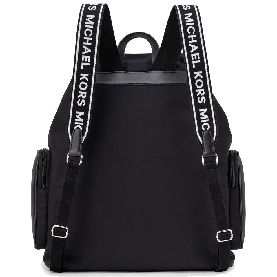 Michael Kors Khai Large Nylon Cargo Backpack Black # 35T5S5FB7C