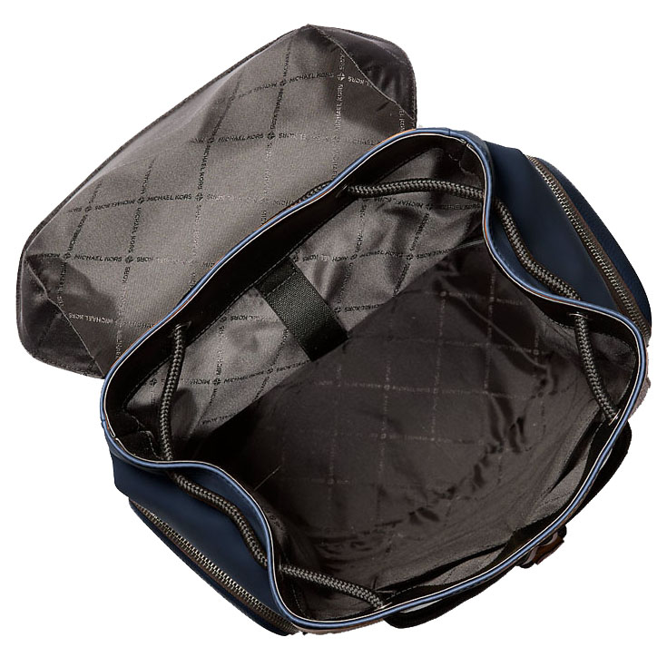 Michael Kors Cooper Pebbled Leather Backpack Navy # 37S5LCOB8L