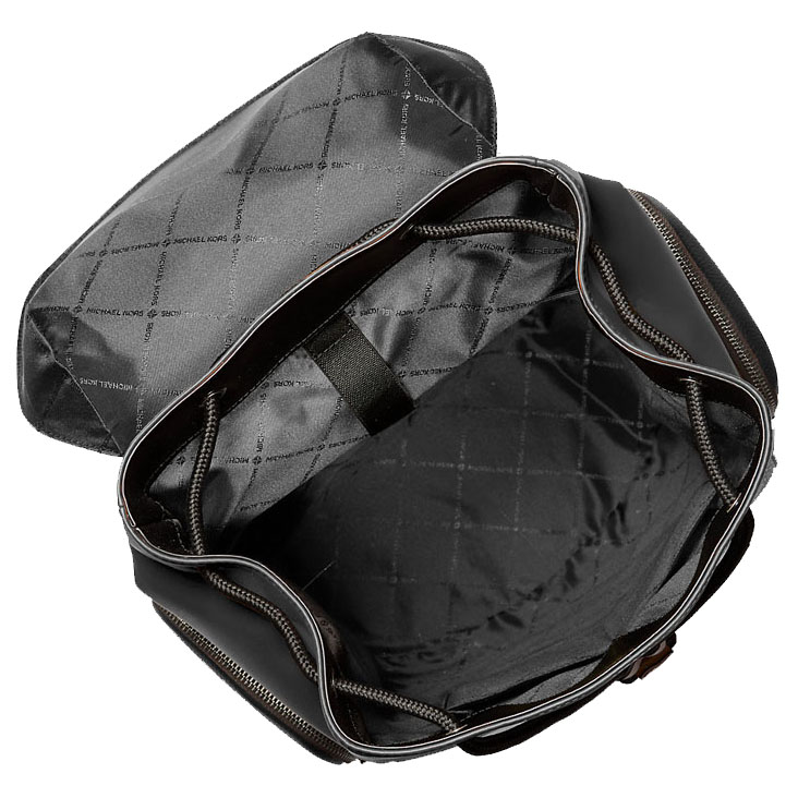 Michael Kors Cooper Pebbled Leather Backpack Black # 37S5LCOB8L