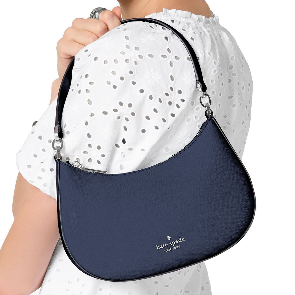 Kate Spade Paige Convertible Crossbody Parisian Navy # KK983