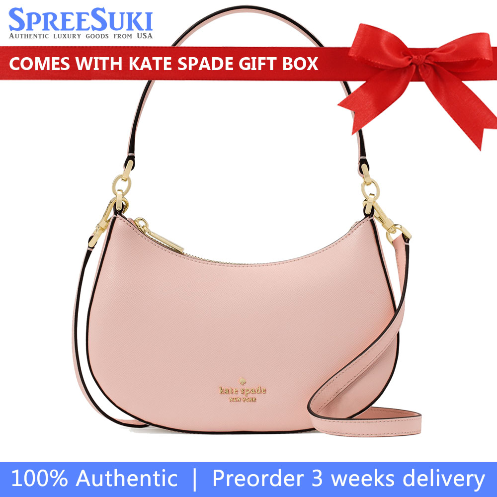 Kate Spade Paige Convertible Crossbody Rose Smoke # KK983