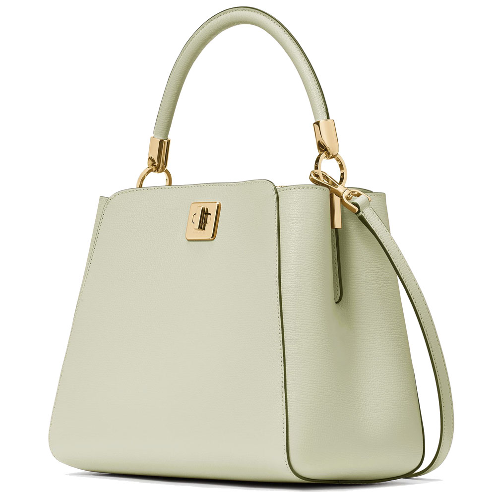 Kate Spade Phoebe Medium Top Handle Bag Sage Bundle # KG755
