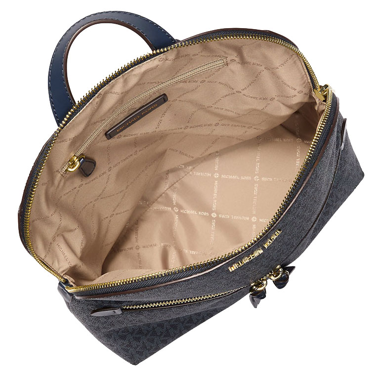 Michael Kors Dallas Medium Signature Logo Backpack Admiral # 35T5G9DB2B
