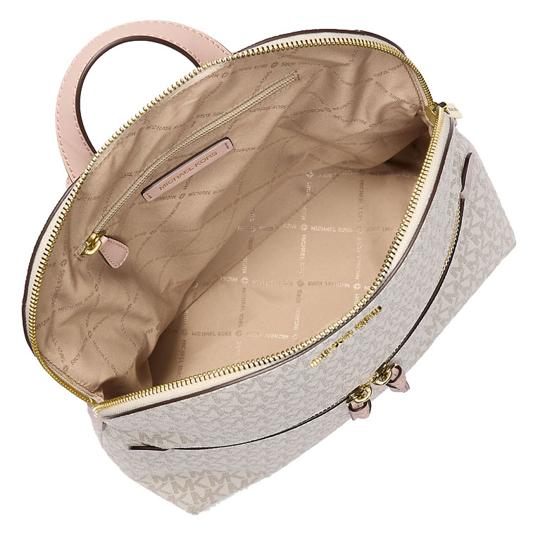 Michael Kors Dallas Medium Signature Logo Backpack Pwd Blsh Mlt # 35T5G9DB2B