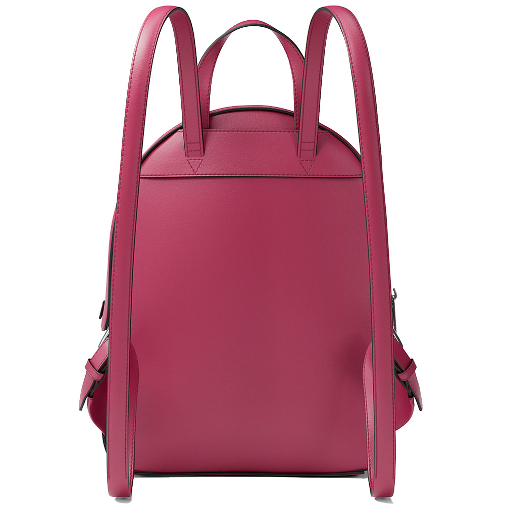 Michael Kors Jaycee Medium Pebbled Leather Backpack Dk Raspberry # 35S2S8TB2L