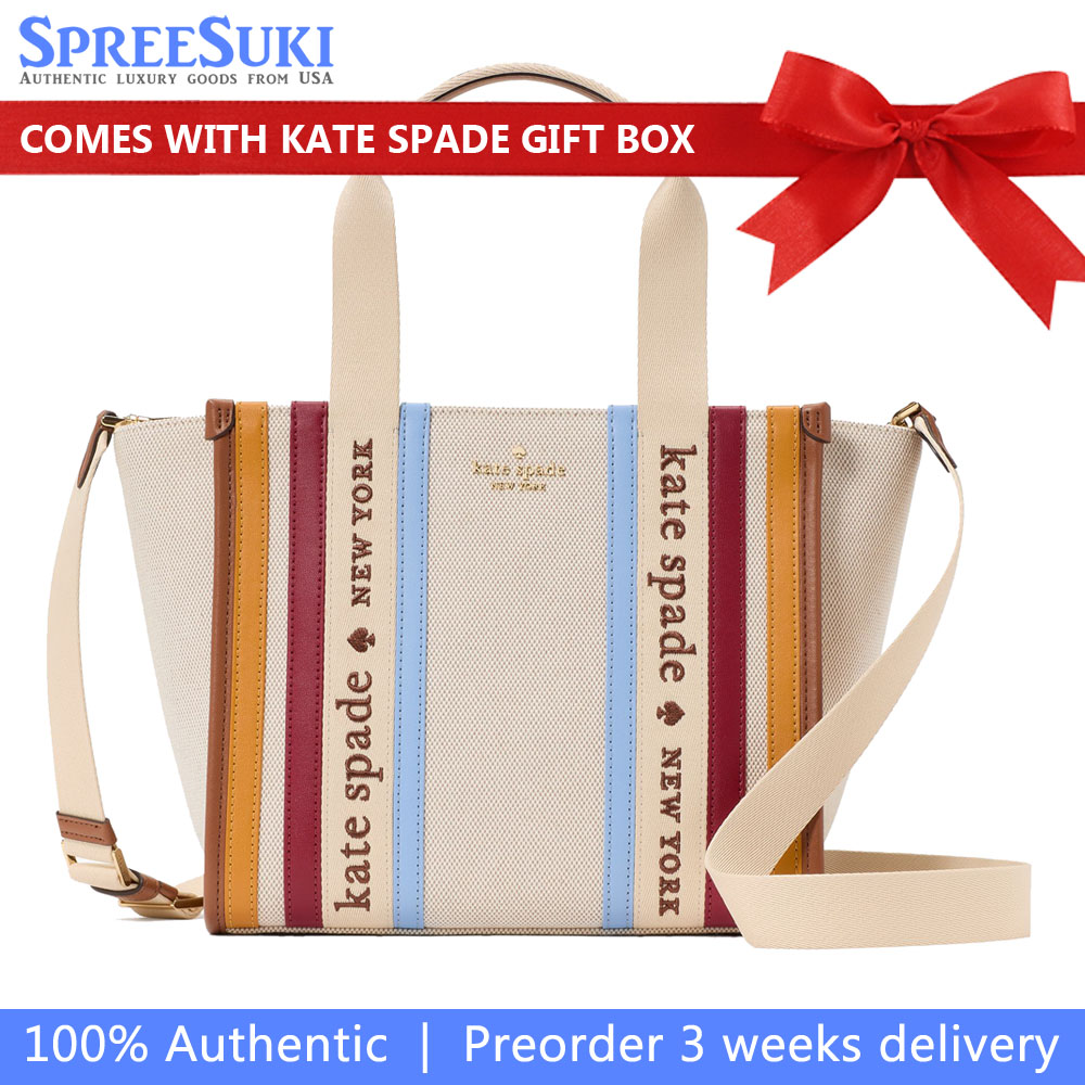 Kate Spade Kip Stripe Small Tote Multi # KL843
