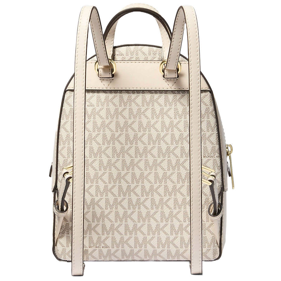 Michael Kors Extra Small Jaycee Signature Light Cream Multi # 35T2G8TB1B