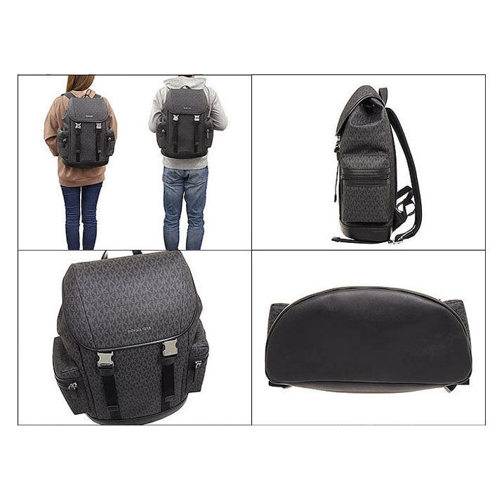 Michael Kors Cooper Logo Backpack Black # 37U0MCOB6B
