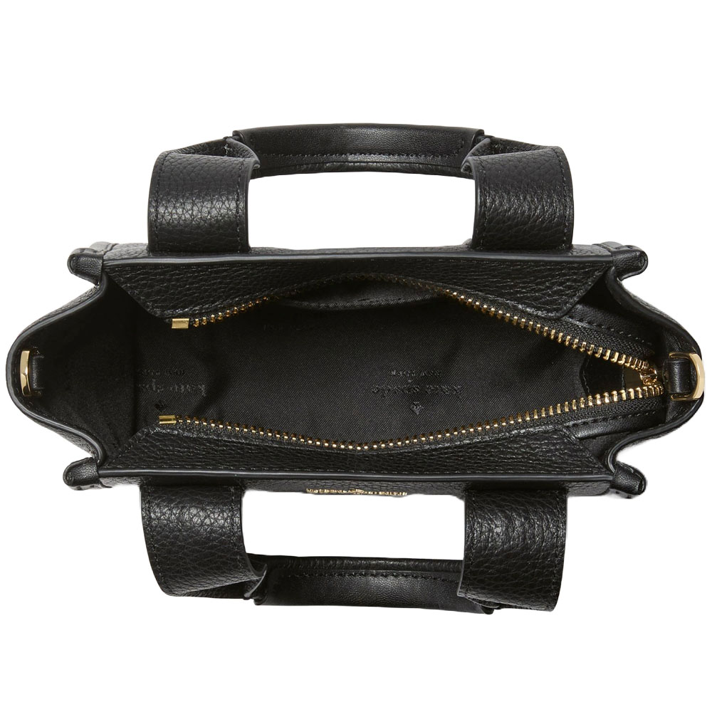 Kate Spade Kip Leather Mini Tote Black # KL936