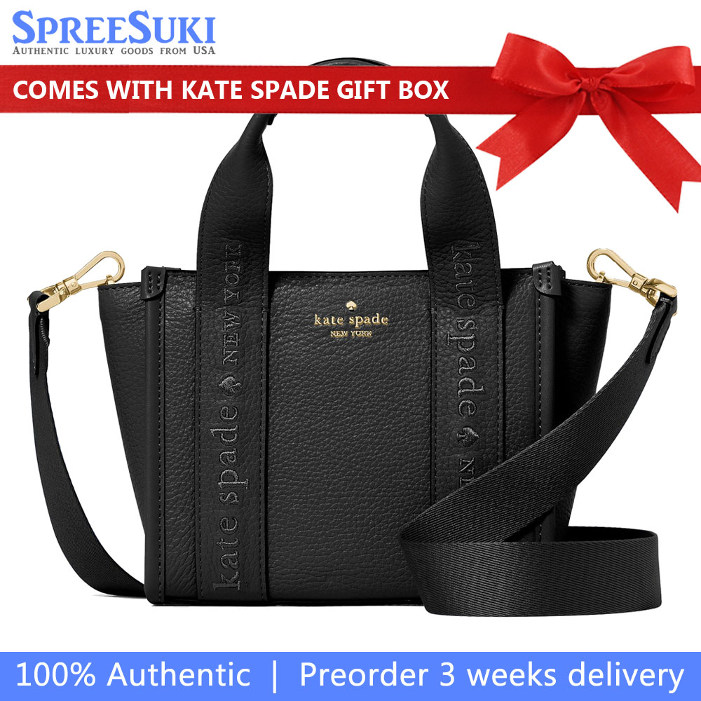Kate Spade Kip Leather Mini Tote Black # KL936