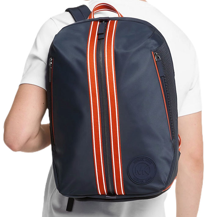 Michael Kors Lautner Nylon Duffle Backpack Navy # 37S5LLAU2B