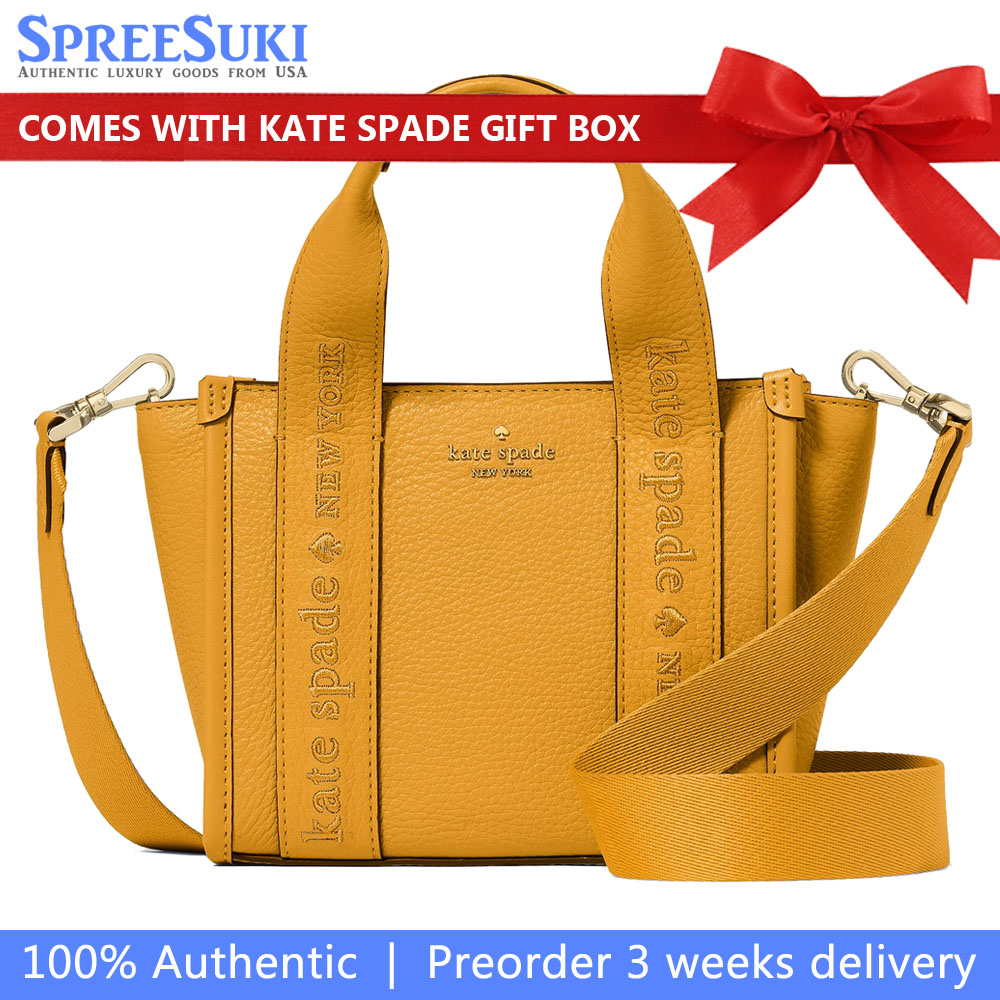 Kate Spade Kip Leather Mini Tote Squash Blossom # KL936