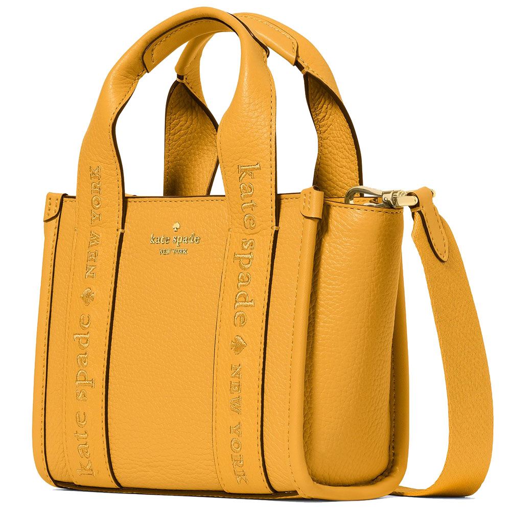 Kate Spade Kip Leather Mini Tote Squash Blossom # KL936