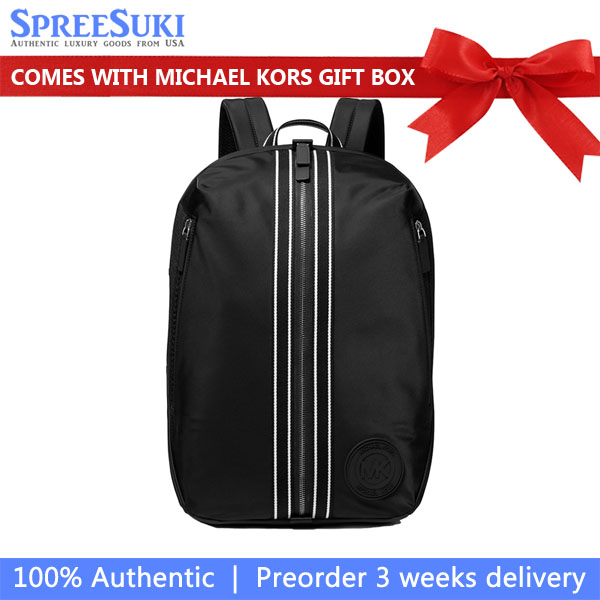 Michael Kors Lautner Nylon Duffle Backpack Black # 37S5LLAU2B