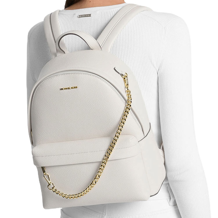 Michael Kors Slater Medium Backpack Lt Cream # 35F5G04B2V
